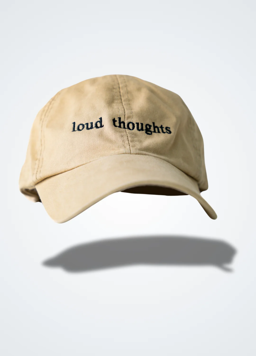 Boné loud thoughts - Bege