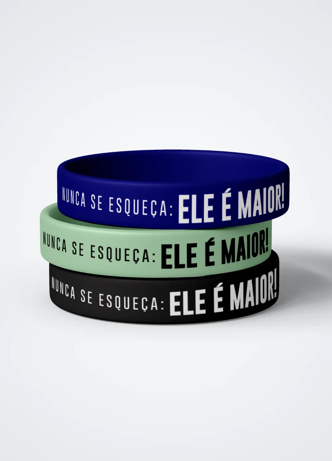 Pulseira ELE É MAIOR