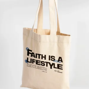 Ecobag FAITH IS A LIFESTYLE