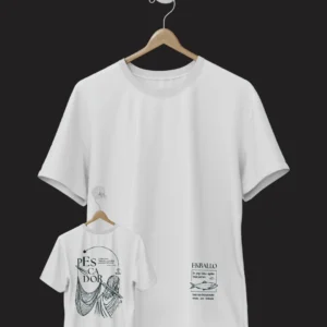 Camiseta branca PESCADOR